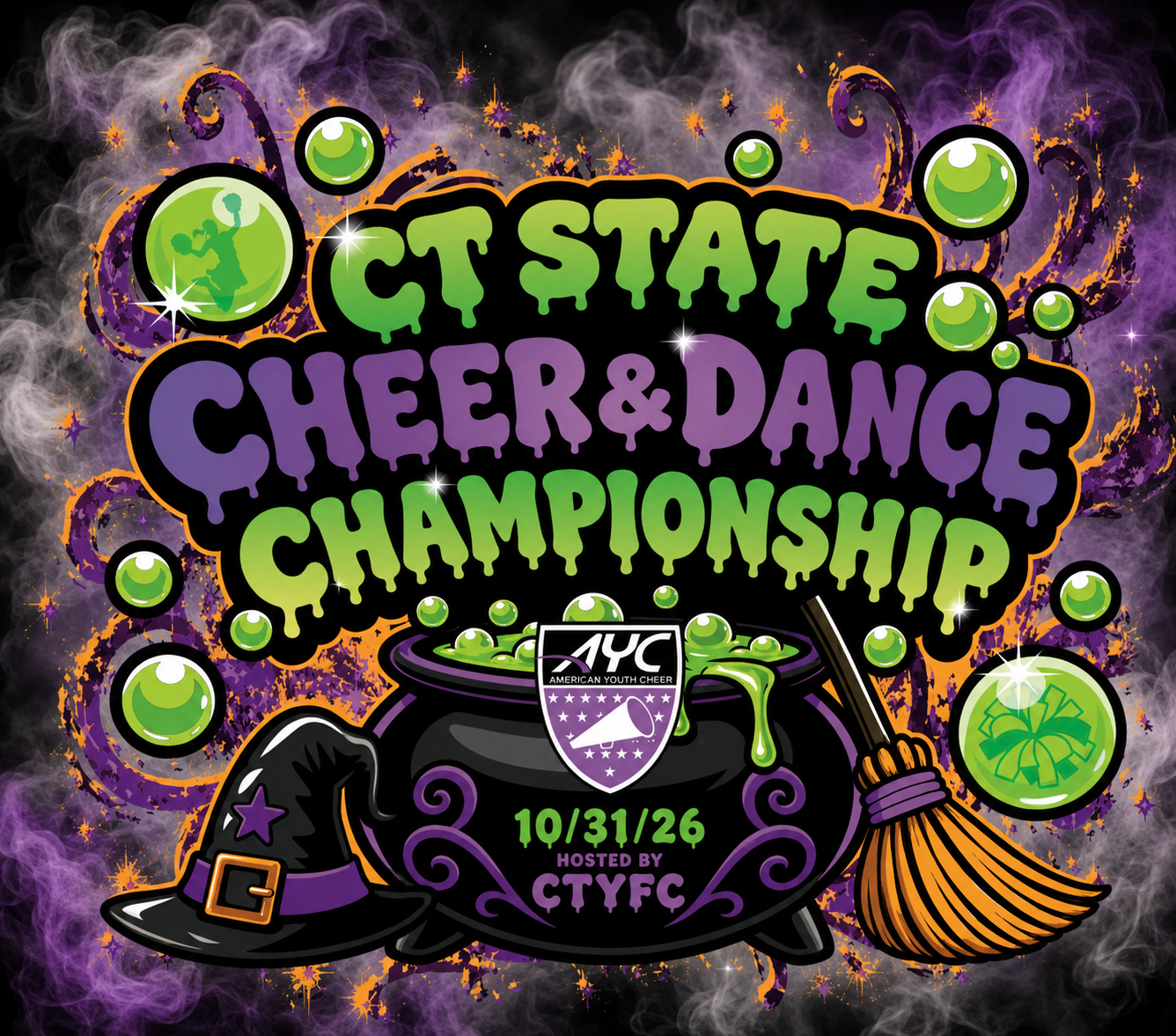 CTYFC State Cheer Competition — Sports & recreation in Connecticut Convention Center